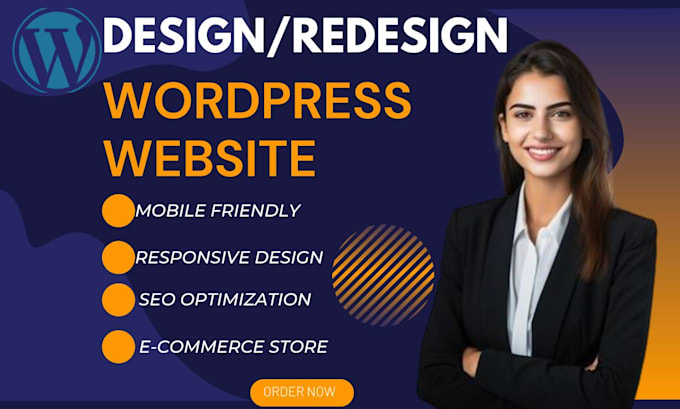 Gig Preview - Build revamp clone create wordpress website design, redesign website development