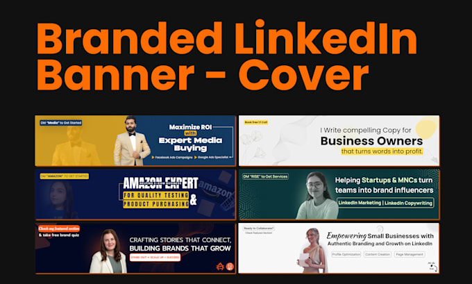 Bestseller - design social media cover and linkedin banner within 24hrs