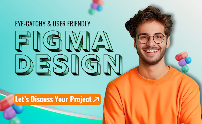 Gig Preview - Do professional figma design website, website ui ux design, website mockup