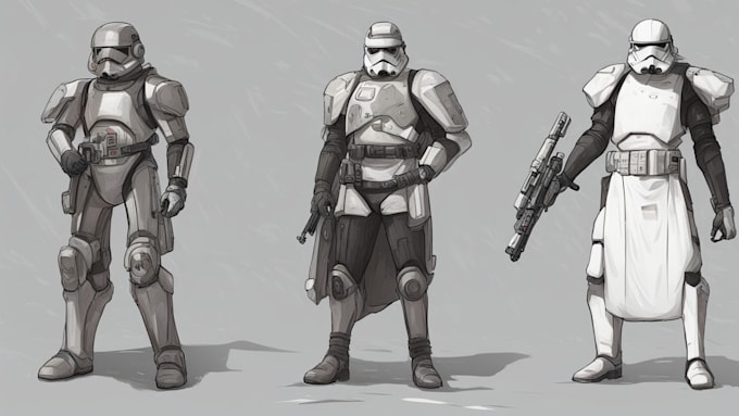 Gig Preview - Design your sci fi and star wars character