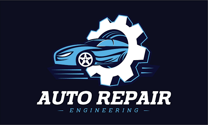 Gig Preview - Create professional automotive  logo design services