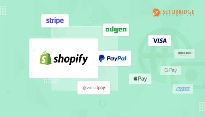 Gig Preview - Create or setup shopify payment gateway wise paypal square up stripe integration