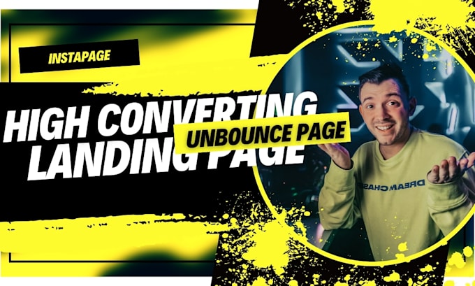 Gig Preview - Create landing page using unbounce, instapage, convertri