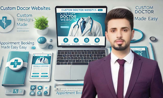 Gig Preview - Create a professional user friendly website for doctors and medical practices