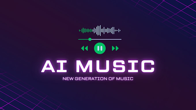 Gig Preview - Make a music using ai