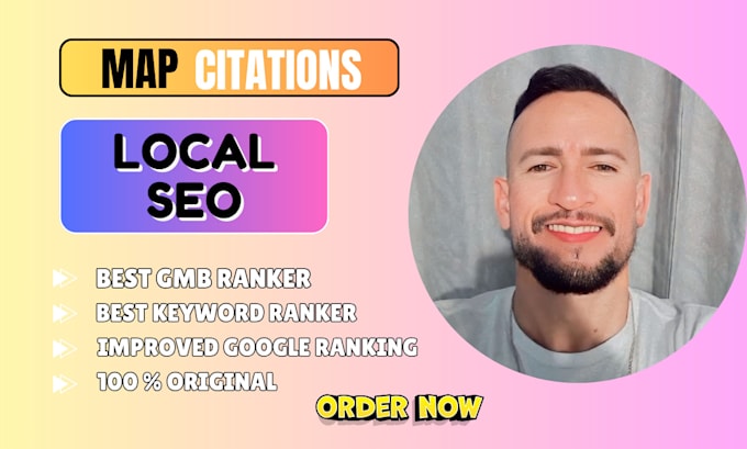 Gig Preview - Provide white hat local seo citations and gmb ranking