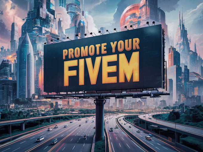 Gig Preview - Fivem server promotion, discord server promotion, fivem server ads