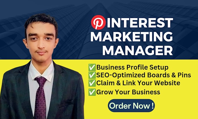 Bestseller - manage pinterest business account with SEO pins and boards