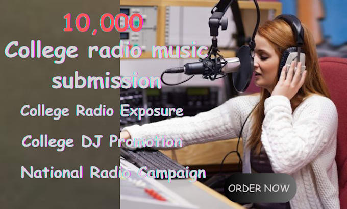 Gig Preview - Submit your song to 10,000 college radio stations and independent djs