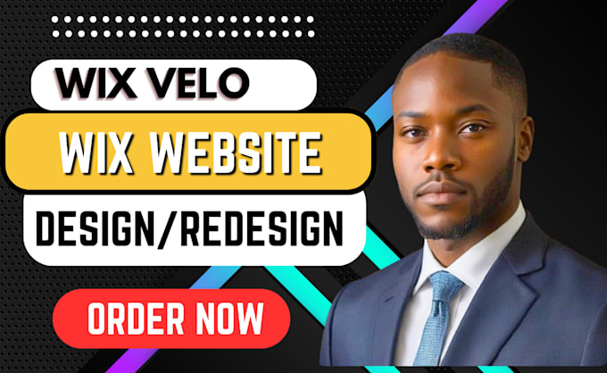 Gig Preview - Build professional wix website, redesign wix website, code wix site, wix velo