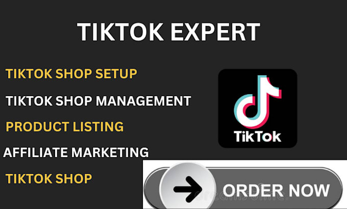 Gig Preview - Setup tiktok shop, tiktok ads, and do tiktok marketing