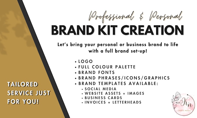 Gig Preview - Expertly design and create your full brand kit