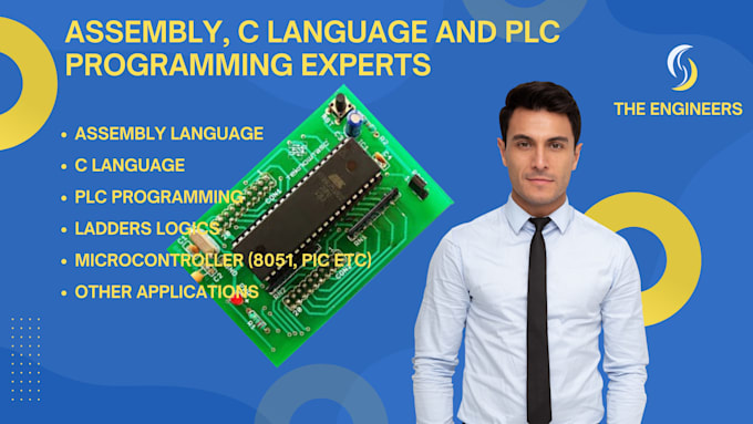 Gig Preview - Do assembly language, c language and plc programming for you