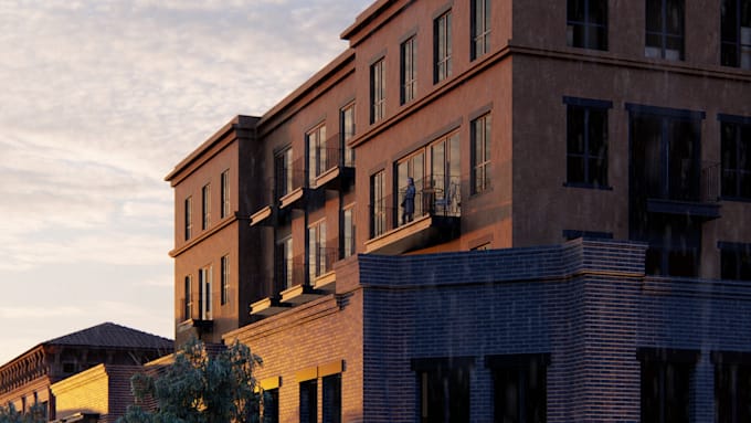 Gig Preview - Create a photorealistic rendering for your architectural project