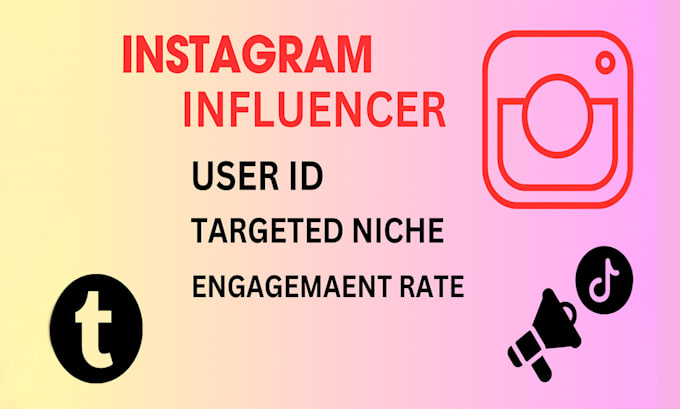 Gig Preview - Find best instagram influencer for influencer marketing