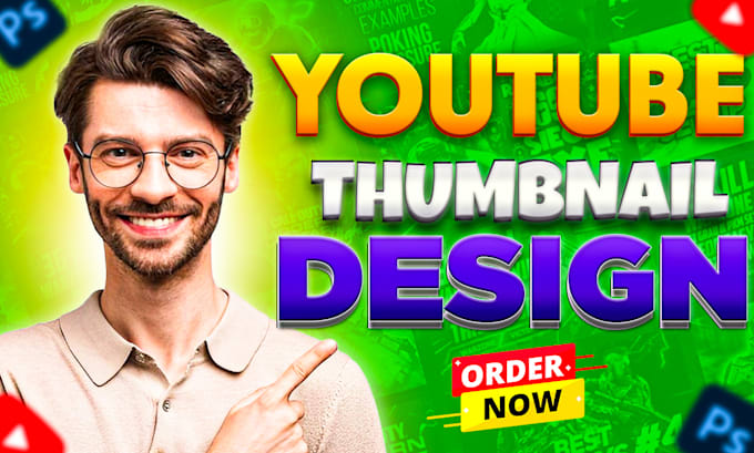 Bestseller - make clickbait thumbnail design and video thumbnail design