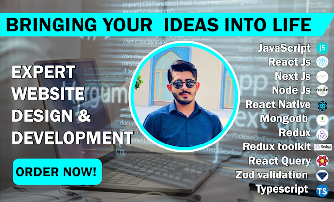 Bestseller - do website and mobile development full stack reactjs nextjs nodejs