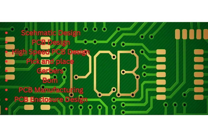 Gig Preview - Make circuit deign, schematic diagram, pcb design and pcb board