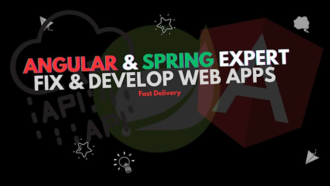 Bestseller - create or fix web applications using angular or spring