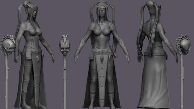 Gig Preview - Design and sculpt high quality 3d model