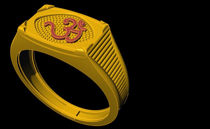 Gig Preview - 3d jewelry design, realistic rendering from sketch, hand retouch,3d cad jewelry