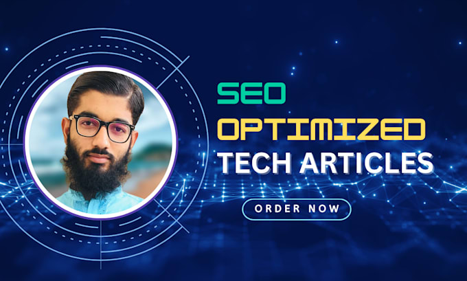 Gig Preview - Write SEO friendly tech articles, blogs or technology content