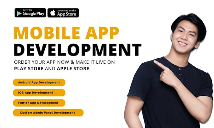 Gig Preview - Flutterflow mobile app flutterflow app development adalo flutter app development