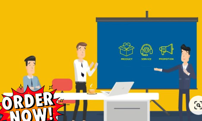 Gig Preview - Create custom animated promotional video for your business