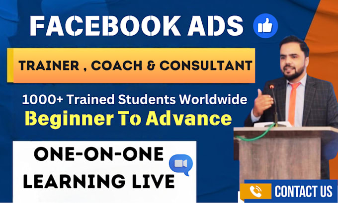 Gig Preview - Provide expert facebook ads training, coaching, consultancy and ads audit