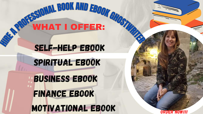 Gig Preview - Ghostwrite self help, spiritual, motivational, business, finance book and ebook