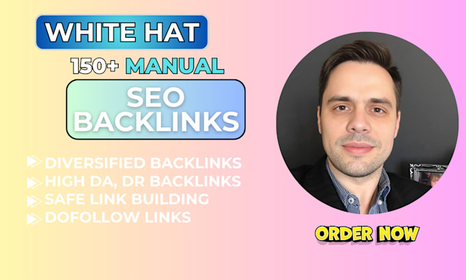 Gig Preview - Managed link building monthly SEO backlinks with white hat service