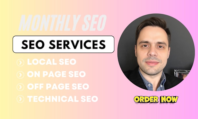 Gig Preview - Do complete monthly on page technical and seo backlinks