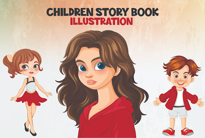 Gig Preview - Draw children story book illustration for kdp amazon and book cover