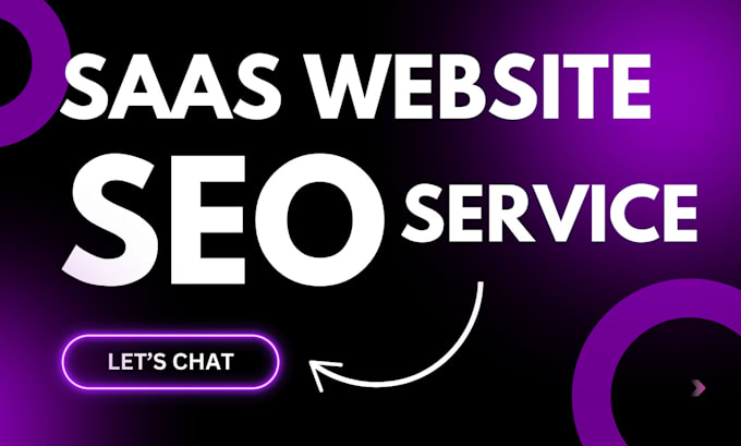 Gig Preview - Do saas SEO marketing and website link building solution