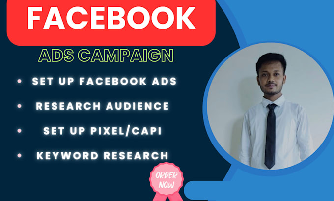 Gig Preview - Setup facebook ads campaign for leads and sales