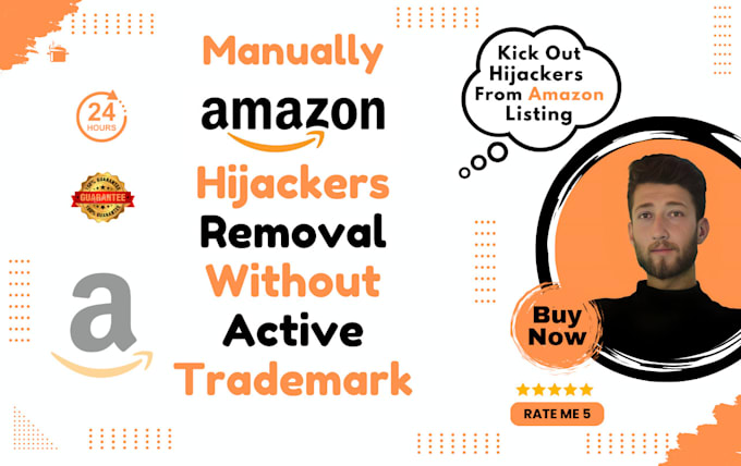 Bestseller - do manual removal of amazon hijackers, secure your brand and sales in 1 day