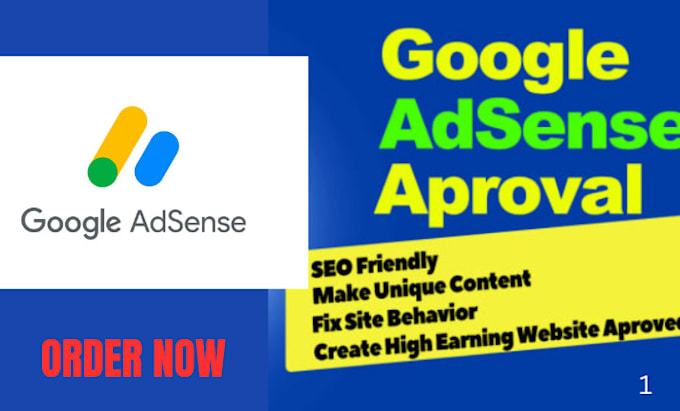 Bestseller - provide adsense approval, fix rejected adsense,  for complete website  guarantee