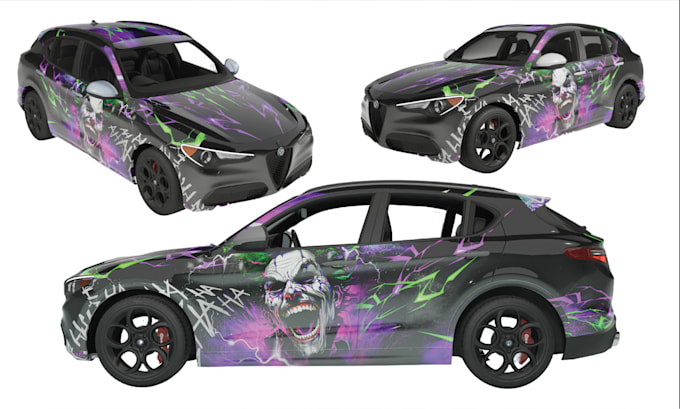 Gig Preview - Transform your car wraps into a billboard with eye catching custom wrap design