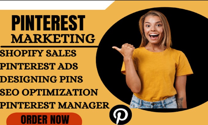 Gig Preview - Do pinterest marketing social media SEO expert optimize pins boards for traffics