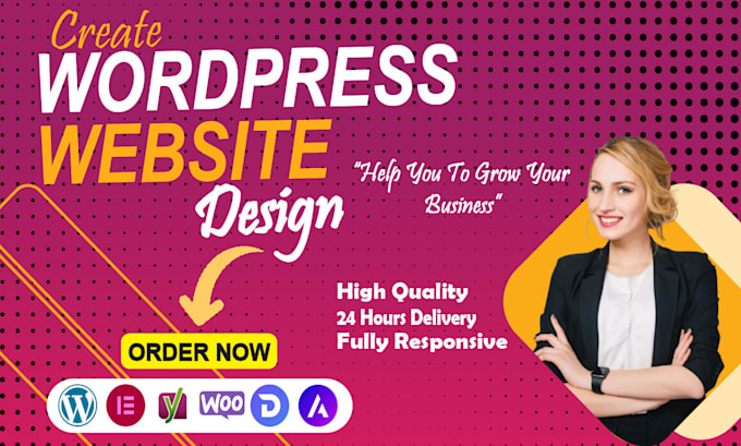 Gig Preview - Redesign your wordpress website, install wordpress, create an ecommerce website