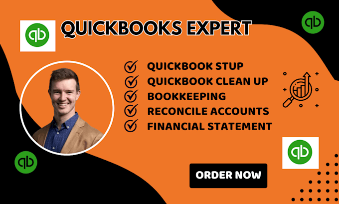 Gig Preview - Expertly setup, clean up, and manage quickbooks online bookkeeping