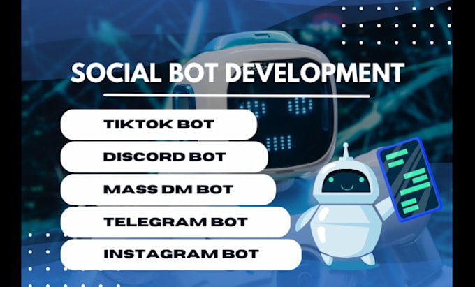 Gig Preview - Tiktok api bot tiktok shop bot instagram api bot twitter api bot snapchat bot