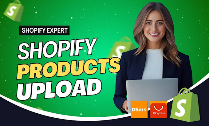 Gig Preview - Do shopify product listing, product upload and shopify data entry