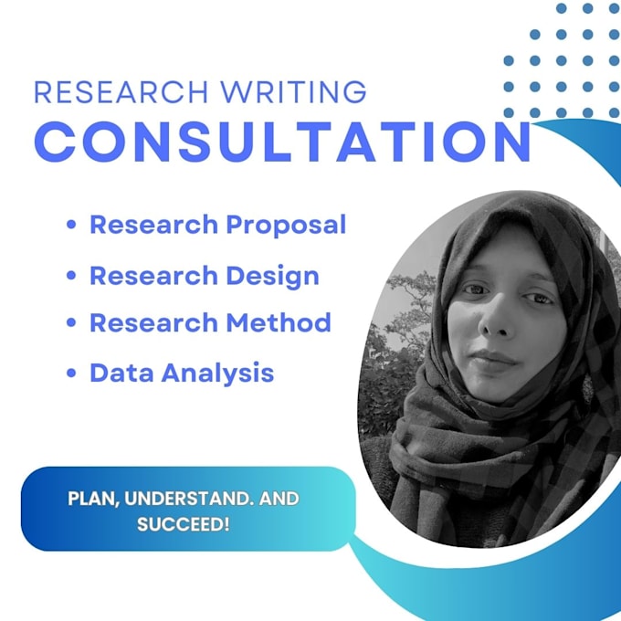 Gig Preview - Offer research writing consultation for academic documents