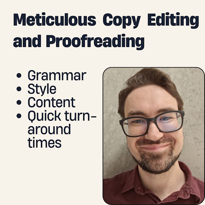 Bestseller - meticulously copy edit and proofread your work