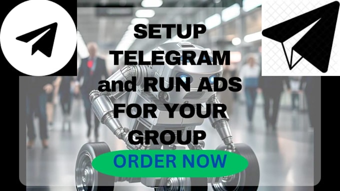 Gig Preview - Do telegram group setup with bots and ad campaigns to boost your token sales