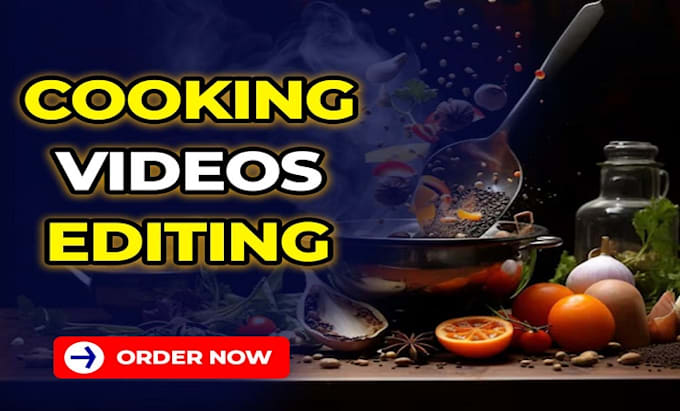 Gig Preview - Create cooking recipe video, food tasty video for your youtube channel, tiktok