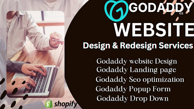 Gig Preview - Develop godaddy website redesign, seo, website design