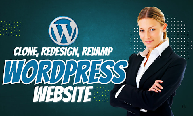 Gig Preview - Design, redesign or clone wordpress website, ecommerce web