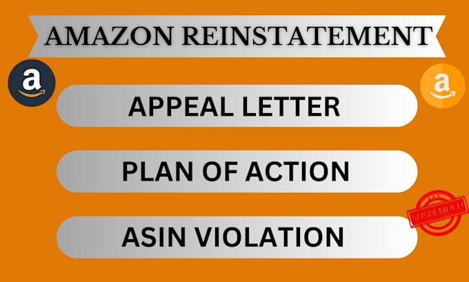 Gig Preview - Reinstate suspended amazon account section 3, violation, authenticity issue